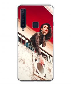 Samsung Galaxy A9 (2018) Soft case (back printed, transparent)