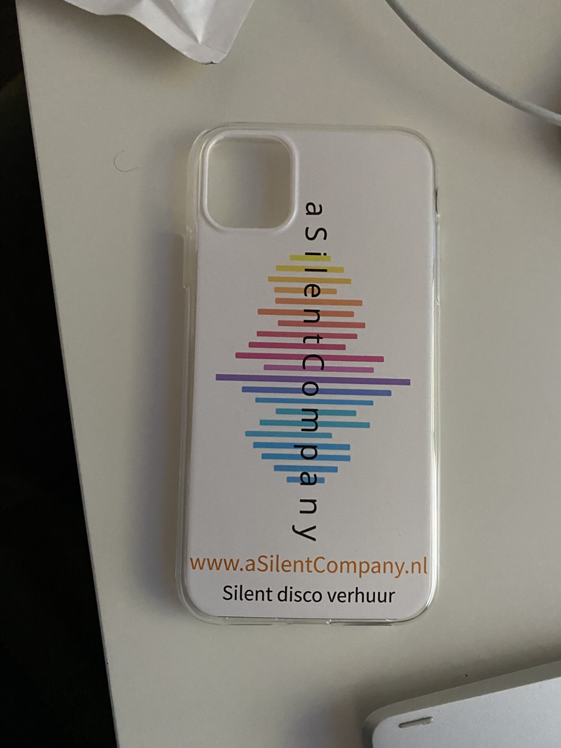 Click to view full screen Ontwerp je eigen iPhone 11 hoesje - soft transparant photo review