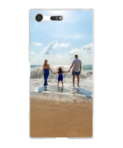 Sony Xperia XZ Premium Soft case (back printed, transparent)