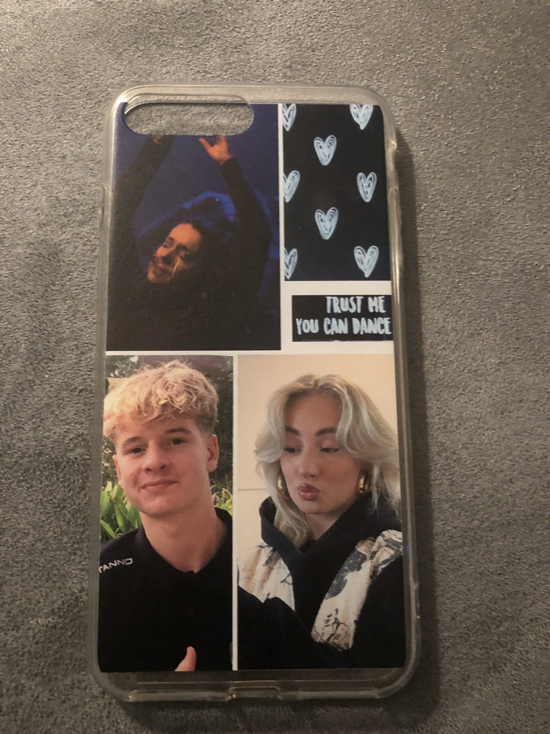 Click to view full screen Ontwerp je eigen iPhone 7/8 Plus hoesje - soft transparant photo review