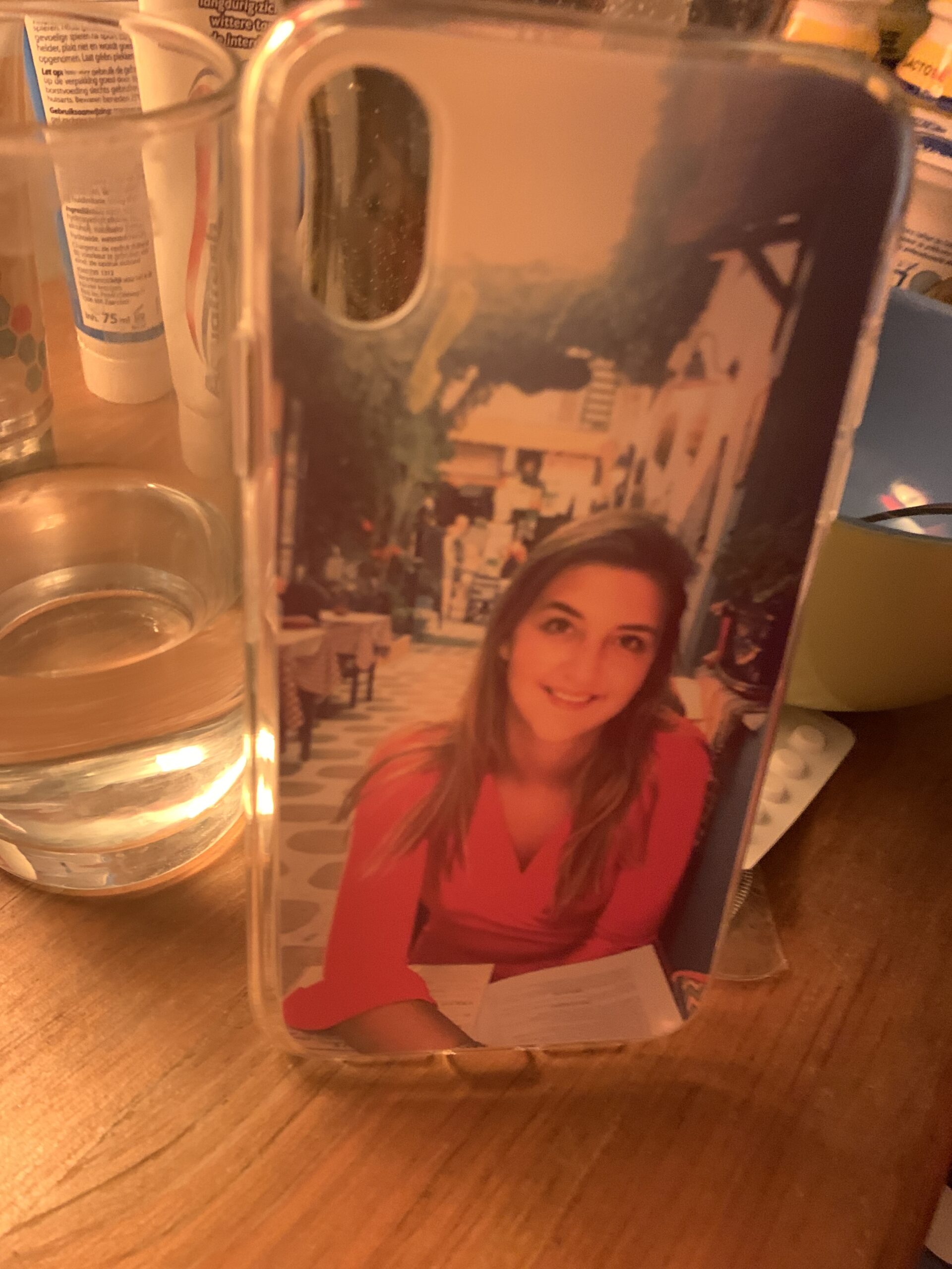 Click to view full screen Ontwerp je eigen iPhone X/Xs hoesje - soft transparant photo review