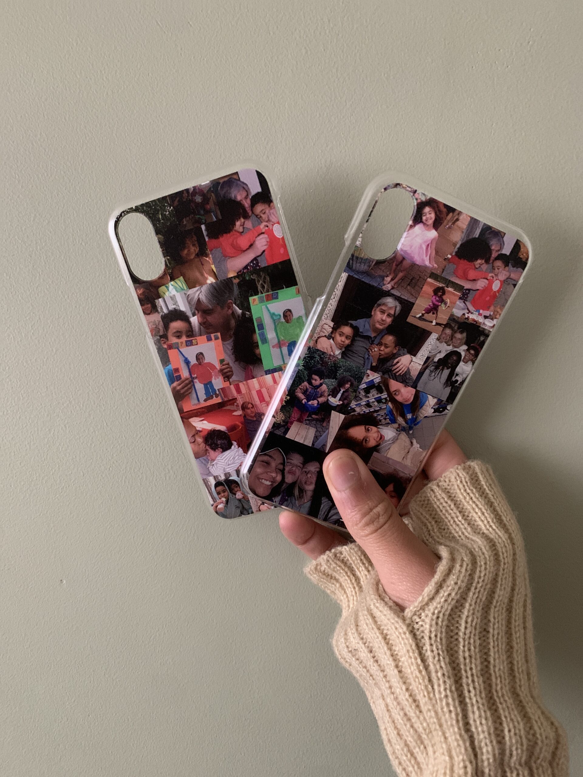 Click to view full screen Ontwerp je eigen iPhone X / Xs hoesje - hard transparant photo review