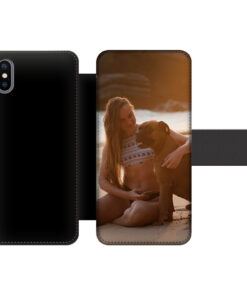 Apple iPhone X / Xs Wallet case (front printed)