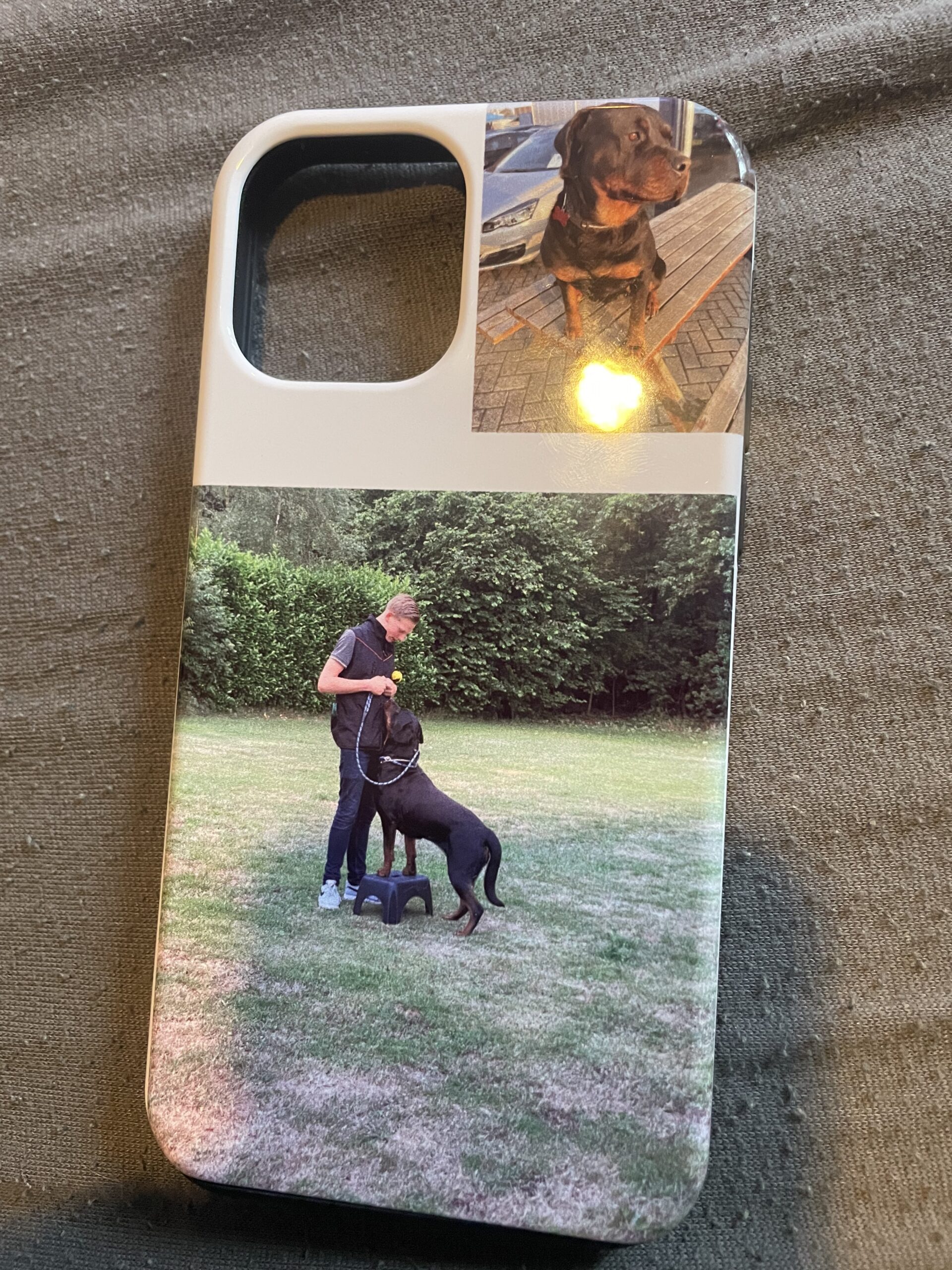 Click to view full screen Ontwerp je eigen iPhone 12 hoesje - tough case photo review