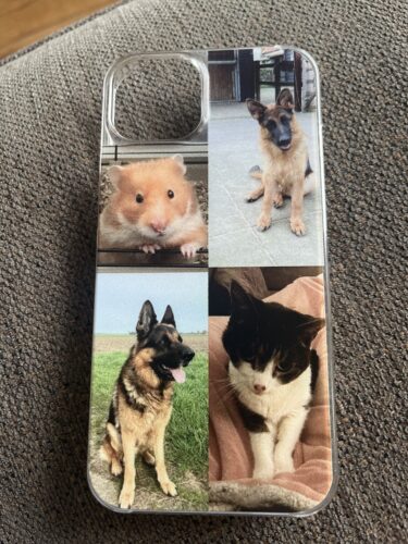 Ontwerp je eigen iPhone 13 hoesje - hard transparant photo review