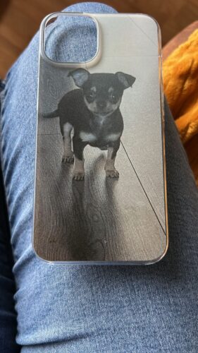 Ontwerp je eigen iPhone 14 hoesje - hard transparant photo review