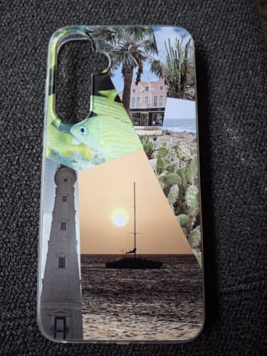Ontwerp je eigen Samsung Galaxy A35 hoesje - soft transparant photo review