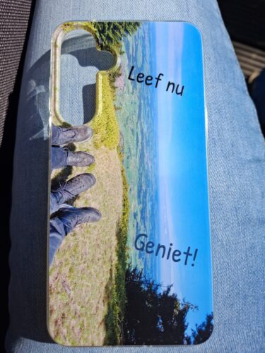 Ontwerp je eigen Samsung Galaxy A55 hoesje - soft transparant photo review