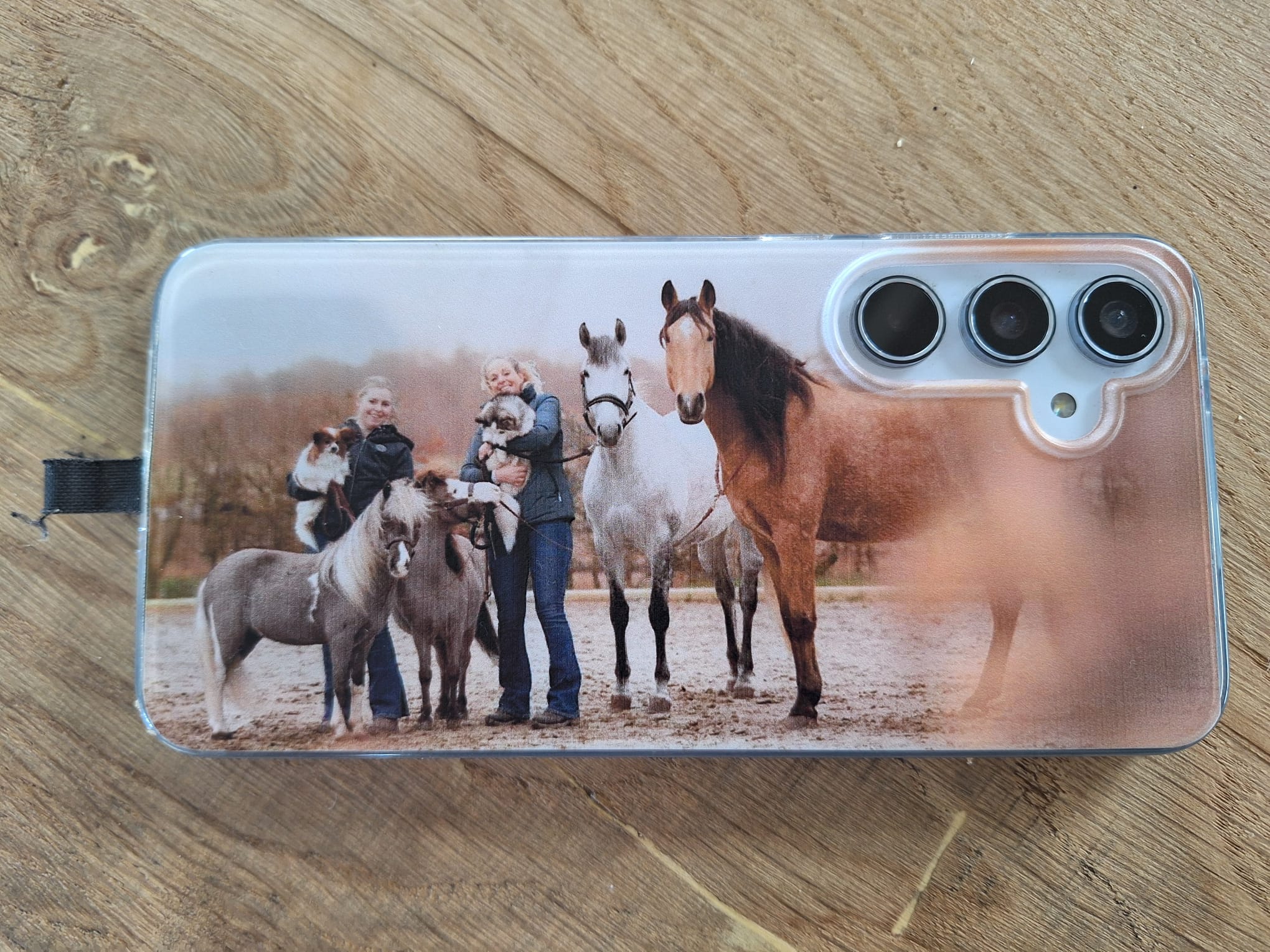 Click to view full screen Ontwerp je eigen Samsung Galaxy A55 hoesje - soft transparant photo review