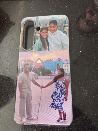 Ontwerp je eigen Samsung Galaxy S25 hoesje - hard transparant photo review