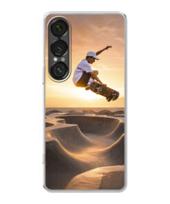 Sony Xperia 1 VII Soft case (back printed, transparent)