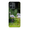 Motorola Moto G (2025) soft case (back printed, transparent)
