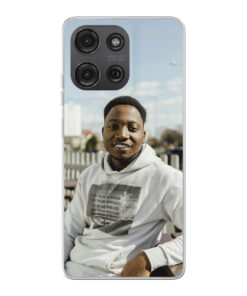 Motorola Moto G86 Soft case (back printed, transparent)