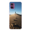 Motorola Moto G55 Soft case (back printed, transparent)