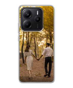 Xiaomi Redmi Note 14 5G soft case (back printed, transparent)