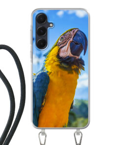 Samsung Galaxy A55 Crossbody case (back printed, transparent)