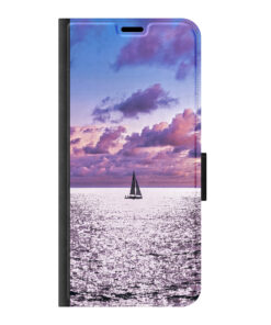 Samsung Galaxy S24 FE Wallet case (front printed, black)