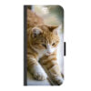 Samsung Galaxy A36 Wallet case (front printed, black)