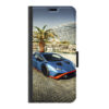 Samsung Galaxy A35 Wallet case (front printed, black)